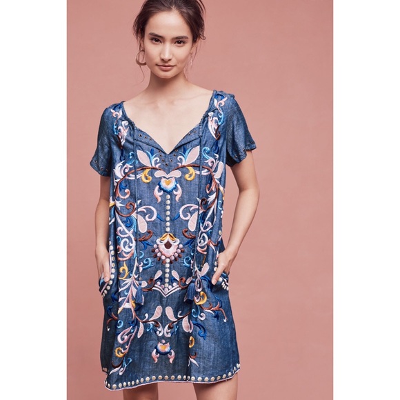 Anthropologie Dresses & Skirts - Holding Horses Folklore tunic